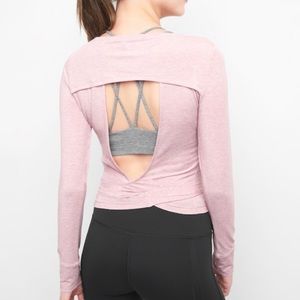 Gap Fit Pink Top